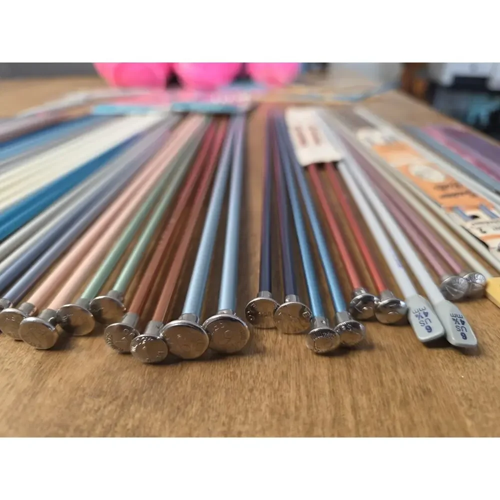 Knitting Needles & Crochet Hooks Circular Needles And More Lot Of 75
